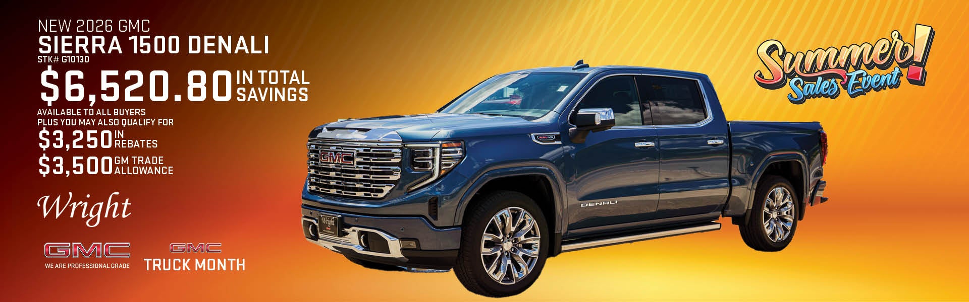 New 2026 GMC Sierra 1500 Denali
